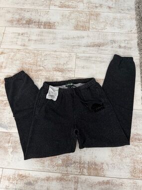 Roots Black Men’s Sweatpants with Drawstring